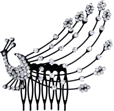 

Super Drool Black Metal Hair Clip Hair Pin(Black)