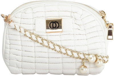

Ruby Messenger Bag(White)
