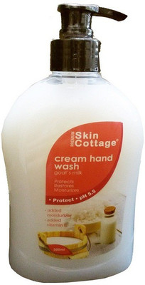 

Premium Skin Cottage Goat Milk Extract | Creame Gel | Added Moisturizer + Vitamin E | pH 5.5 | Rejuvenating Scents | Protects & Restores(500 ml, Bottle)