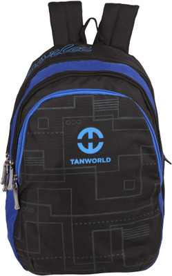 

TANWORLD 15 inch Expandable Laptop Backpack(Black, Blue), Yellow