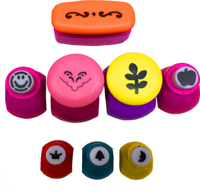 

Gayatri Creations Punches & Punching Machines(Set Of 8, Multicolor)