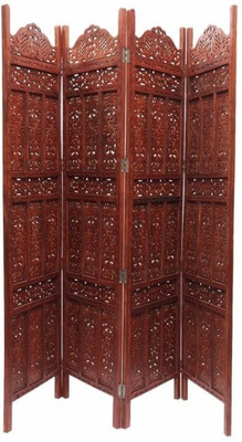 

Onlineshoppee Brown Sheesham Wood Solid Wood Decorative Screen Partition(Free Standing, Finish Color - Brown)