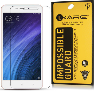 iKare Impossible Screen Guard for Mi Redmi 4A(Pack of 1)