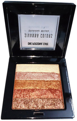 

One Personal Care Sivanna Inspired Shining Star Shimmer Bricks | Body Glitter | Radiance Skin Glow | Sparkling Dust(Yellow, Gold, Brown, Red, Pink)