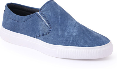 

Shumael Slip-Ons Canvas Shoes For Men(Blue