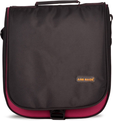 

ARB BAGS Men Casual Black, Purple Polyester, PU Messenger Bag