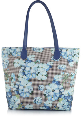 

Shaun Design Women Casual Blue PU Tote