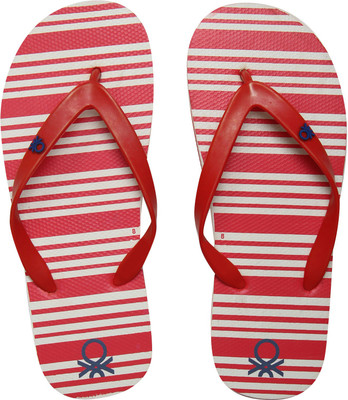 

United Colors of Benetton Flip Flops, Red