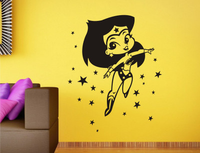 

Wall Guru  Vinyl Wall Decal And Sticker Sticker(Pack of 1, Black