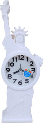 

Super Drool Analog White Clock