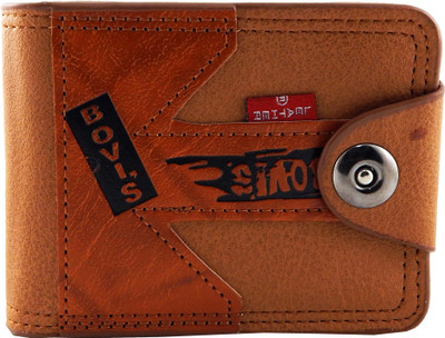 

Bovis Men Beige, Tan Genuine Leather, Fabric Wallet(12 Card Slots)