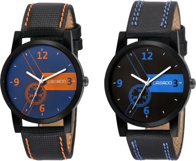 Casado 173x172 Multi-Colour Dial Boy'S And Men'S Watch-Combo Of 2 Exclusive Watches Watch  - For Men   Watches  (Casado)