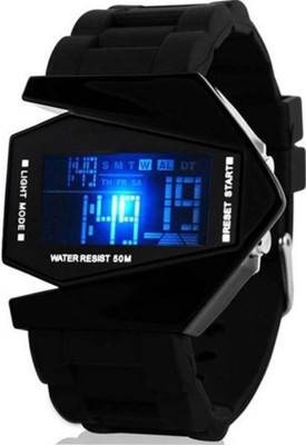 Skmei Rocket Black Digital Watch Digital Watch  - For Men & Women   Watches  (Skmei)