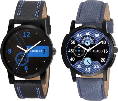 Casado 171x173 Multi-Colour Dial Boy'S And Men'S Watch-Combo Of 2 Exclusive Watches Watch  - For Men   Watches  (Casado)