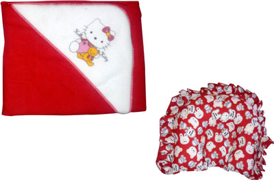 

Xchildhood New born baby blanket,baby head pillow(Multicolor)