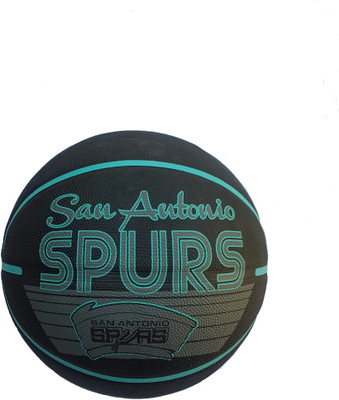 

SPALDING Team Spurs Ball Size- Basketball - Size: (Pack of 1, Black