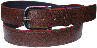

Visach Men Formal Brown Artificial Leather Belt