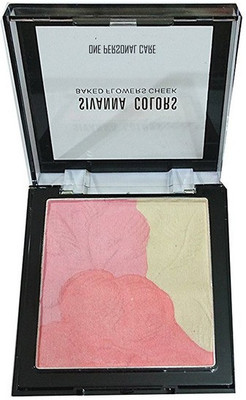 

One Personal Care Sivanna Inspired | Baked Flower Cheek | Absolute Revolutionary Colors(Frivolous Pink, Peach Orange, Creame)