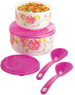 

Nayasa Plastic Bowl Set(Pink)