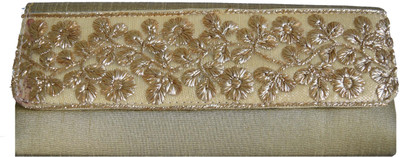 

Mahadev Exports Party Gold Clutch
