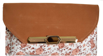 

Mahadev Exports Party Brown Clutch