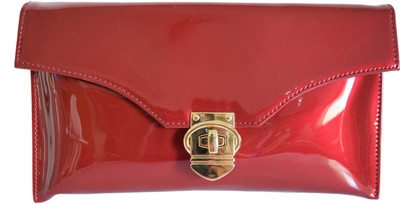 

Mahadev Exports Party Maroon Clutch