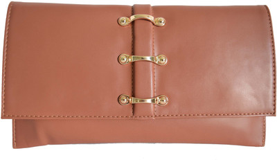 

Mahadev Exports Party Brown Clutch