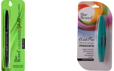 BLUE HEAVEN sketch liner and walk free mascara(2 Items in the set)