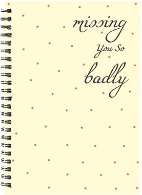 Paper Plane Design A5 Notebook(Paper Plane Design, Multicolor)