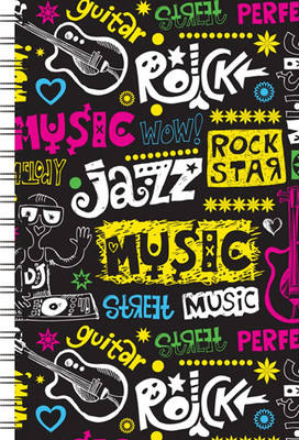 

FOA A4 Notebook(FOA, Multicolor)