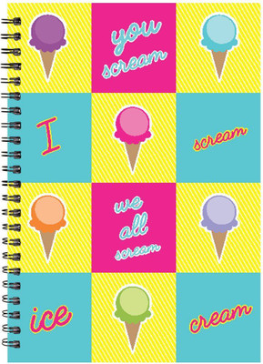 

Paper Plane Design A5 Notebook(Paper Plane Design, Multicolor)