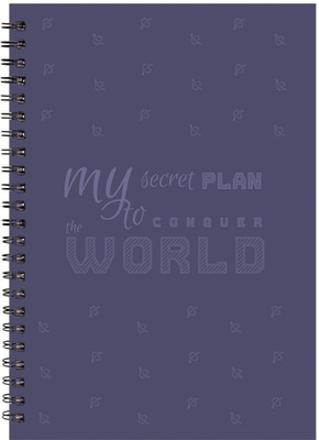 

Paper Plane Design A5 Notebook(Paper Plane Design, Multicolor)