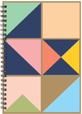 

FOA A5 Notebook(Paper Plane Design, Multicolor)