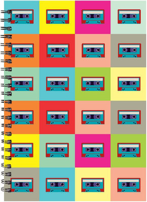 

Paper Plane Design A4 Notebook(Paper Plane Design, Multicolor)