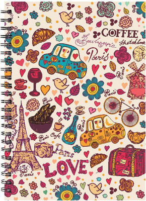 

FOA A5 Notebook(Paper Plane Design, Multicolor)