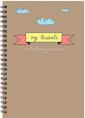 

Paper Plane Design A5 Notebook(Paper Plane Design, Multicolor)