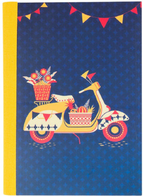 

Chumbak A5 Notebook(Frooty Errands, Red)