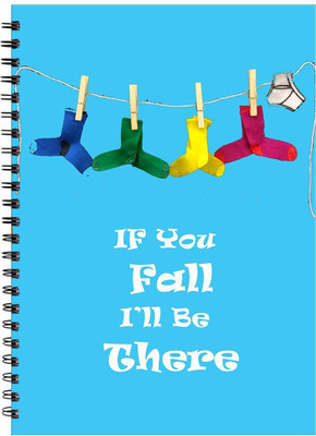 

Printelligent A5 Notebook(Paper Plane Design, Multicolor)