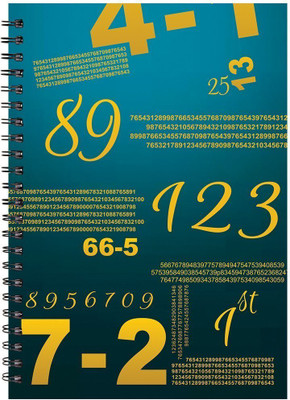 

Printelligent A5 Notebook(Paper Plane Design, Multicolor)