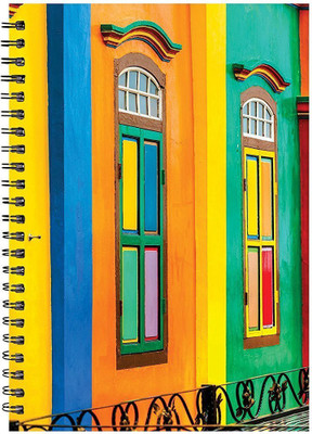 

Paper Plane Design A4 Notebook(Paper Plane Design, Multicolor)