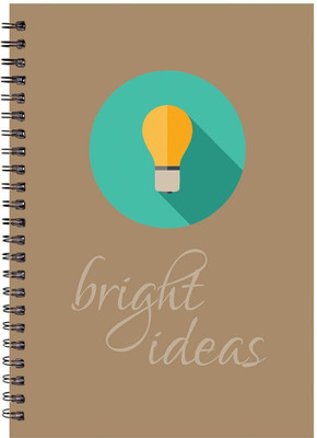 

Printelligent A5 Notebook(Paper Plane Design, Multicolor)