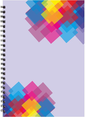 

Printelligent A5 Notebook(Paper Plane Design, Multicolor)