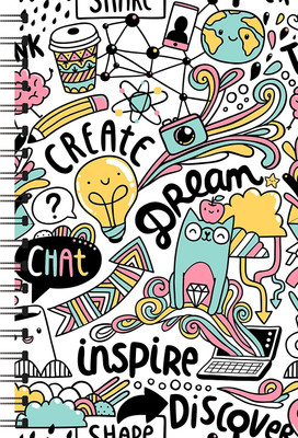 

Printelligent A4 Notebook(Printelligent, Multicolor)
