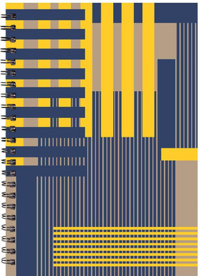 

Paper Plane Design A4 Notebook(Paper Plane Design, Multicolor)