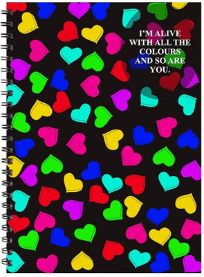 

FOA A5 Notebook(Paper Plane Design, Multicolor)