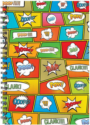 

Paper Plane Design A5 Notebook(Paper Plane Design, Multicolor)