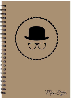 Paper Plane Design A5 Notebook(Paper Plane Design, Multicolor)