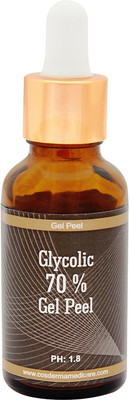 

Cosderma Glycolic Acid Peel 70% Gel Peel for Fairness + Neutralizer(130 ml)