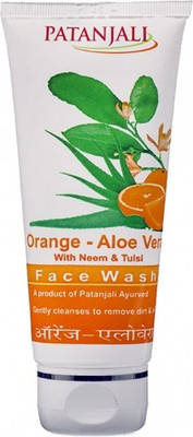 

Patanjali Orange-Aloe Vera Face Wash(60 g)