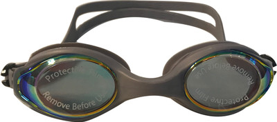 

swimcart GREY slim unisex Swimming Goggles(Grey)